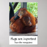 Abrazos inspirados importantes posters