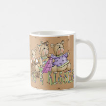 Abrazos y besos tazas