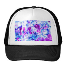abrstract sm.jpg blanco azul púrpura del coleo gorros  