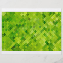 abstracción verde tarjetón