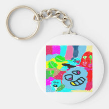 abstract_smile llavero