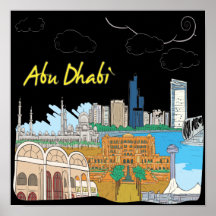 Abu Dhabi Posters