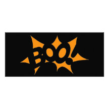 Abucheo de Halloween Tarjetas Publicitarias Personalizadas