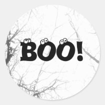 ¡Abucheo!  Pegatina de Halloween pegatinas