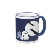 ¡Abucheo! Pequeños fantasmas divertidos. Taza de H