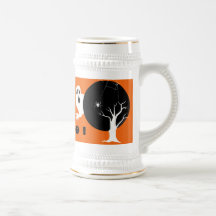 ¡Abucheo! Taza del regalo de Halloween
