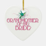 Abuela del colibrí de la novia ornaments para arbol de navidad