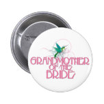 Abuela del colibrí de la novia pin