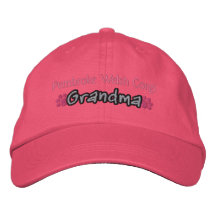 Abuela del Corgi Galés del Pembroke Gorras Bordadas