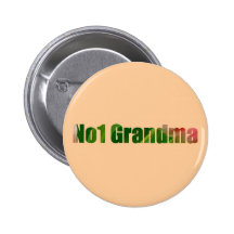 Abuela del número uno pin