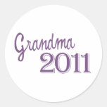 Abuela en 2011 etiqueta