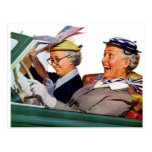 Abuela la reina de la velocidad tarjeta postal