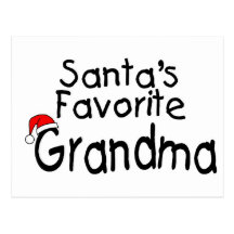 Abuela preferida 1 de Santas Postal