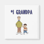 Abuelo #1 imanes para frigoríficos