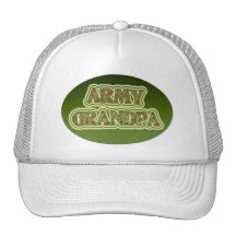 Abuelo del ejército gorros  