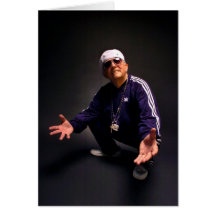 Abuelo del hip-hop tarjetas