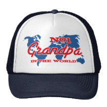 Abuelo del número 1 del mapa gorras de camionero