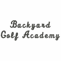 Academia del golf del patio trasero camiseta polo