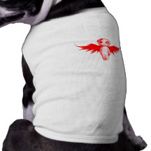 acaricie el ángel de la ropa, del perro, oscuro y  ropa de perro