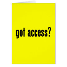 ¿acceso conseguido? tarjetón
