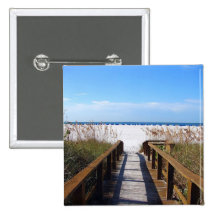 Acceso de la playa pins