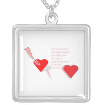 Accesorios de la tarjeta del día de San Valentín Pendiente