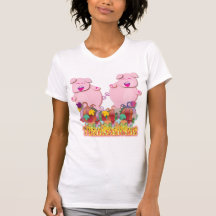Acción de gracias: Cerdos Camiseta