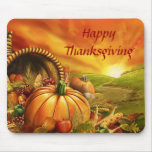 Acción de gracias feliz 2 Mousepad