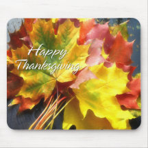 Acción de gracias feliz 7 Mousepad Alfombrillas De Ratones