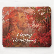Acción de gracias feliz 9 Mousepad Tapete De Ratón