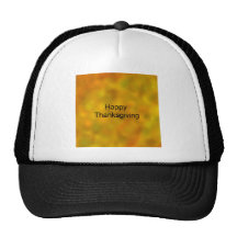 ¡Acción de gracias feliz! Gorro De Camionero