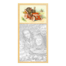 Acción de gracias feliz Photocard del vintage Tarjetas Personales Con Fotos