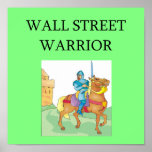 acción de Wall Street, inversor del mercado Impresiones