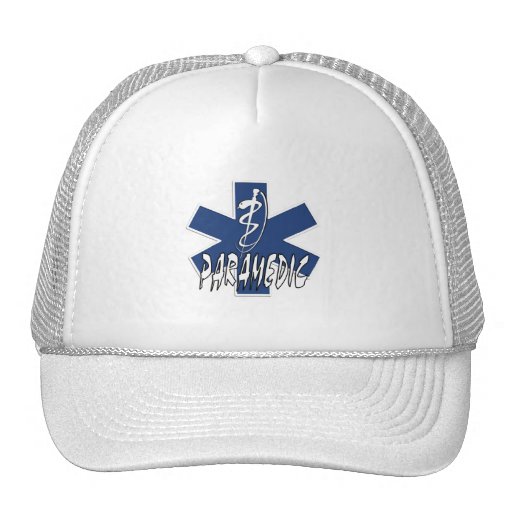 Acción del paramédico gorro de camionero