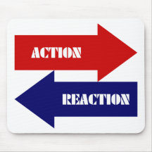Acción-Reacción Tapete De Ratones