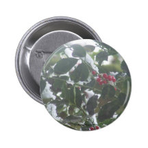 Acebo nevado pin