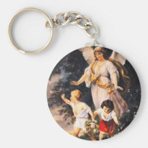 Aceite del ángel de guarda de Heiliger Schutzengel Llavero Personalizado