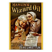 Aceite del mago de Hamlin Tarjeton