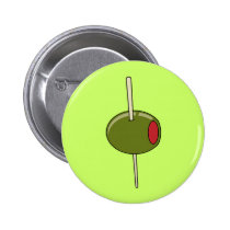 aceituna toothpicked botones