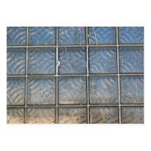 Aceo del atc de los ladrillos de cristal tarjetas de visita