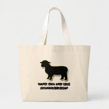Aceptable para ser una oveja negra diferente bolsa