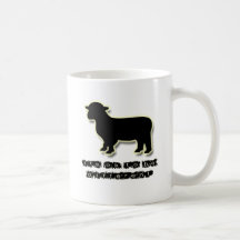 Aceptable para ser una oveja negra diferente taza de café
