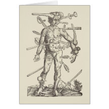 Acerico humano tarjeton