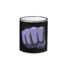 Acero azul tazas de café