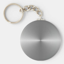 acero circular ancho llavero personalizado