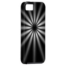 Acero inoxidable oscuro Starburst iPhone 5 Case-Mate Cárcasa