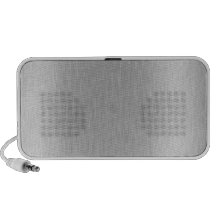 Acero inoxidable texturizado mini altavoces