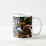 Ácido del chapoteo taza de café
