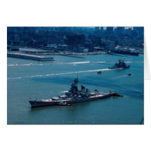 Acorazado moderno, "USS Wisconsin", Nueva York, lo Tarjeton