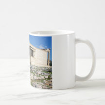 Acrópolis de Erechtheum - GRECIA Taza De Café
